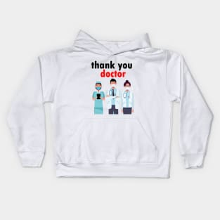 thank you doctor Kids Hoodie